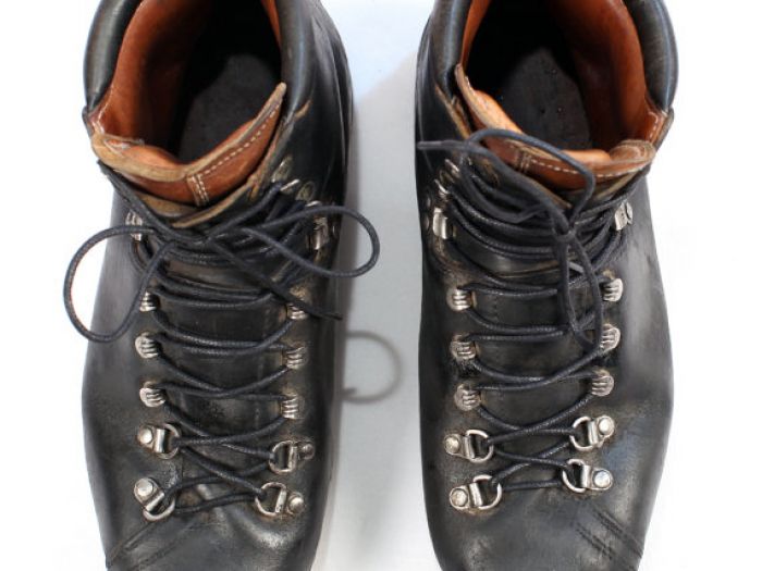Black Military Mountain HIKING BOOTS