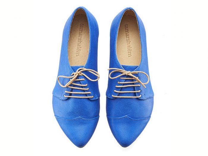 Royal blue shoes